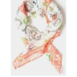 Looney Tunes X Unique Vintage Collectible Chiffon Retro 50s Scarf